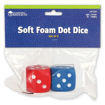Picture of LEARNING RESOURCES GIANT FOAM DOT DICE SET OF 2